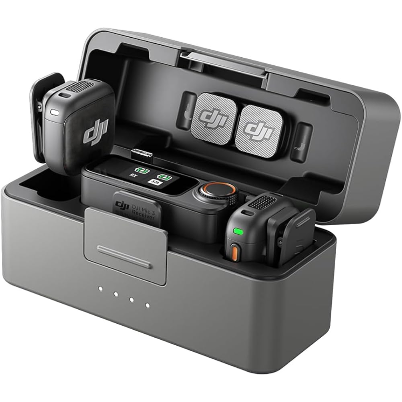 DJI Mic 3 (2 TX + 1 RX + Charging Case)
