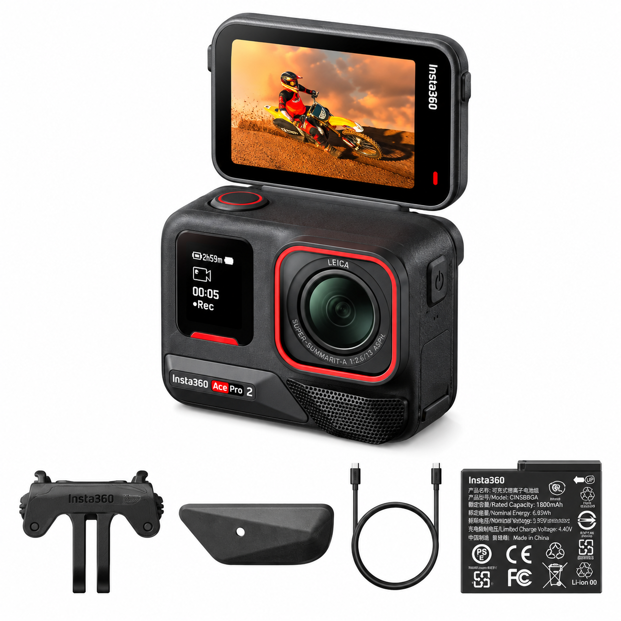 Insta360 Ace Pro 2 Action Camera image 2