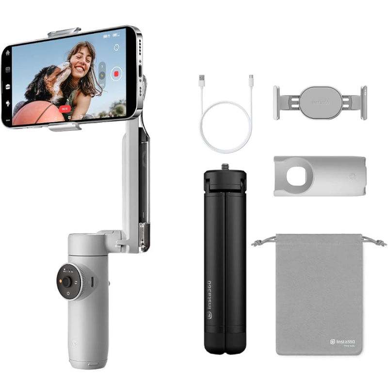 Insta360 Flow (All-Purpose Tripod Bundle) Stone Gray