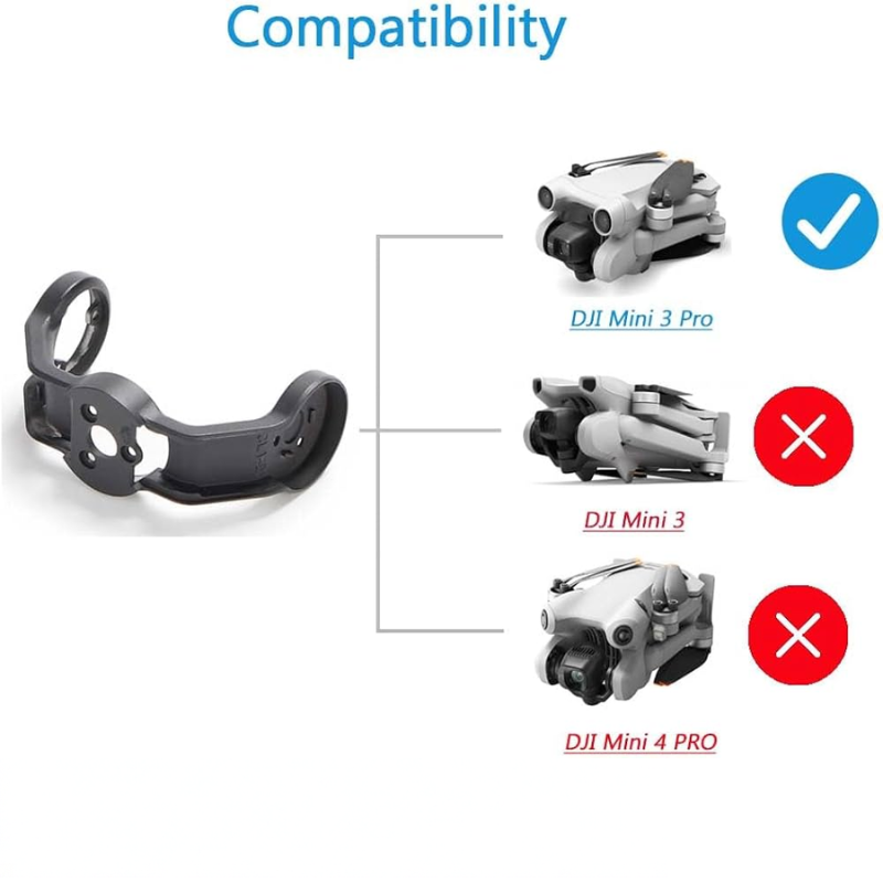 Roll Arm Lower Mount Bracket for the Gimbal of DJI Mini 3 Pro