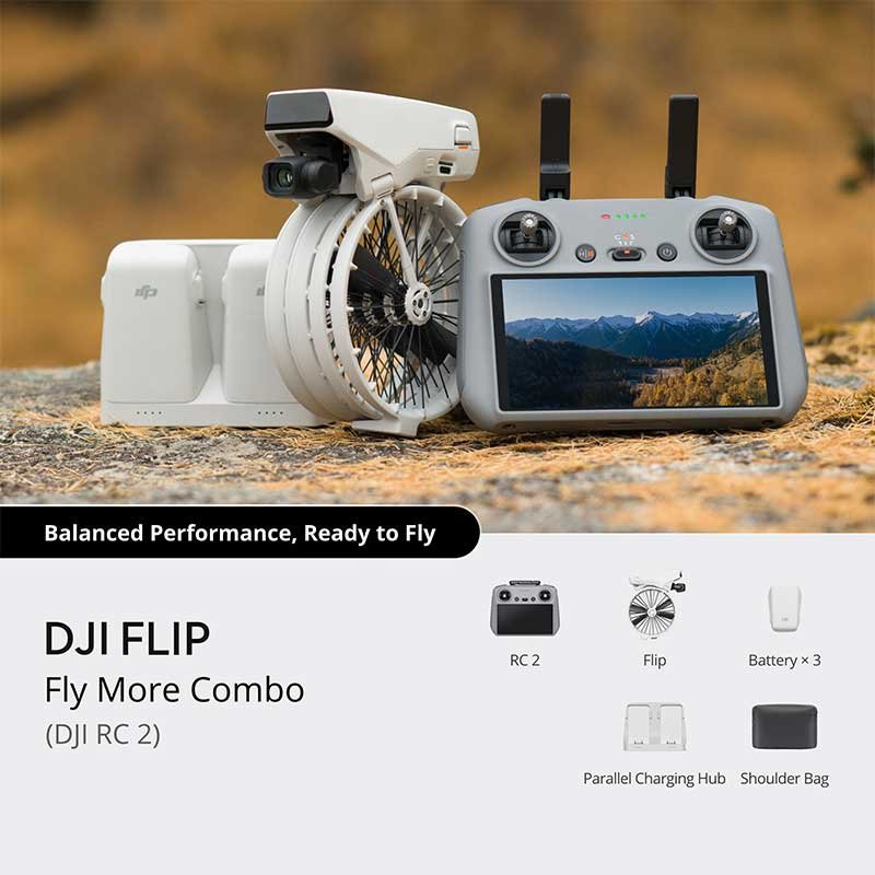 DJI Flip Fly More Combo DJI RC 2 7