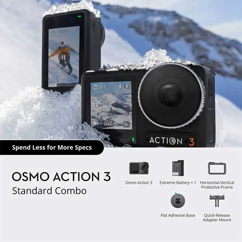 Buy DJI Osmo Action 3 Standard Combo – 4K Action Camera