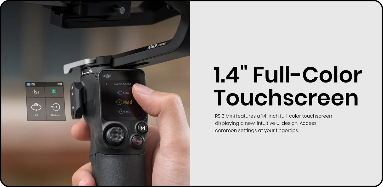 DJI RS 3 Mini description 2