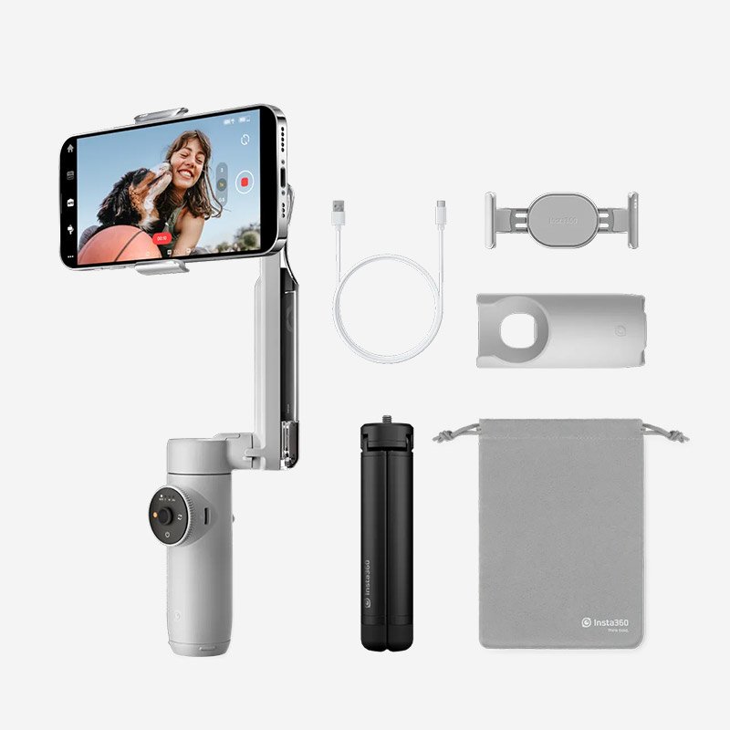 Insta360 Flow Standalone Stone Gray 7