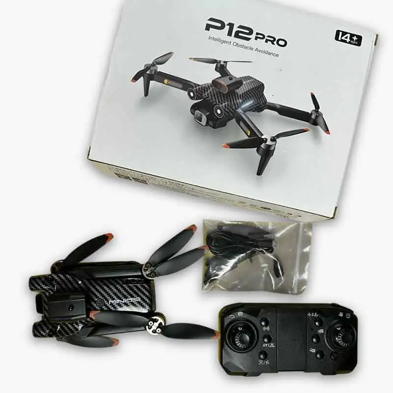 Buy P12 Pro Foldable Toy Drone with HD Camera for Kids