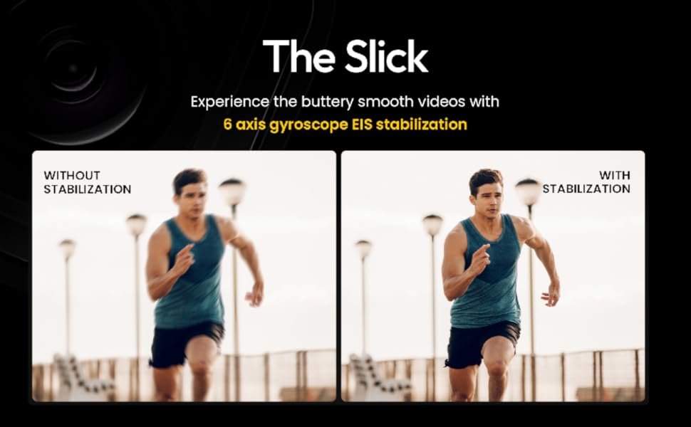 Digitek GoCAM DAC-101 Action camera capturing a hummingbird in flight, highlighting burst mode with multiple photo options (3, 5, 15, 30 photos)