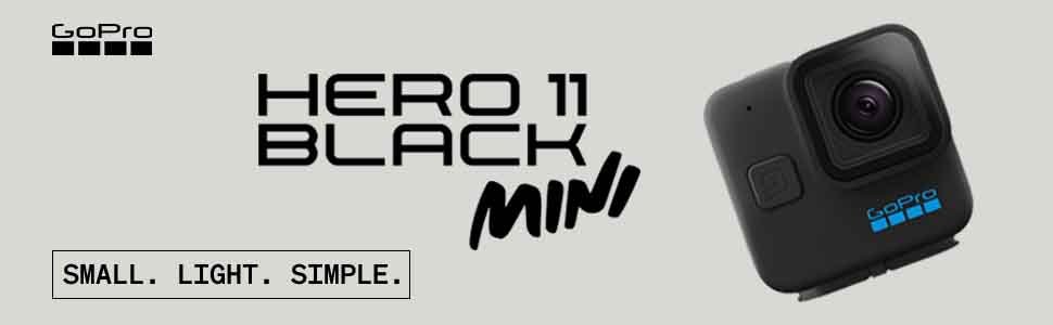 a banner of GoPro HERO11 Black Mini