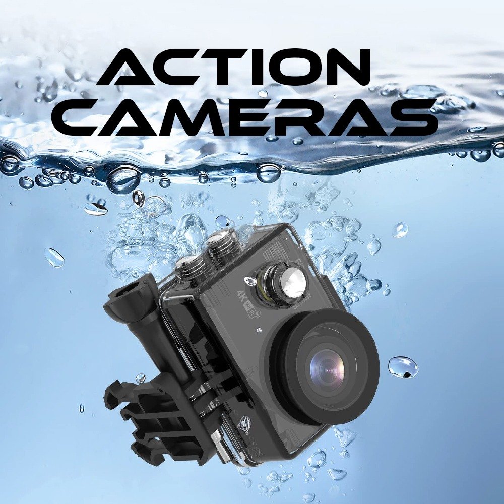 Action Camera cover page for catalog