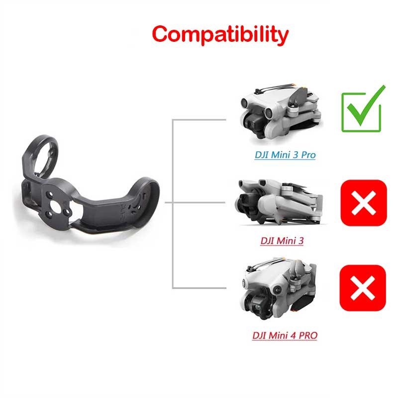 Roll Arm Lower Mount Bracket for the Gimbal of DJI Mini 3 Pro 2