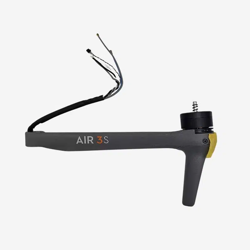 DJI-Air-3S-Front-Left-Arm-Module-1 Close-up view of the DJI Air 3S Front Left Arm Module – lightweight, durable drone arm replacement part for DJI Air 3S.