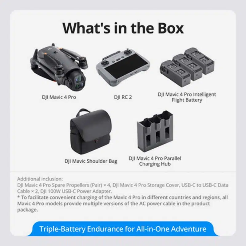 DJI Mavic 4 Pro Drone with Fly More Combo 7