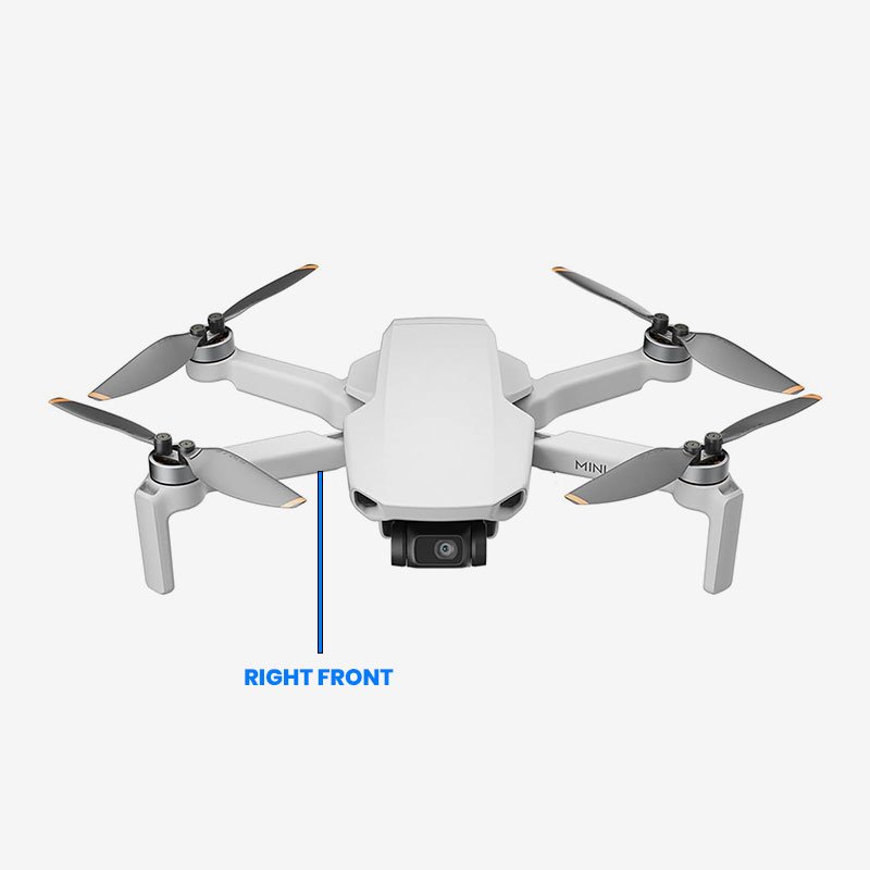 Right Front Arm Replacement for DJI Mini 4K 5