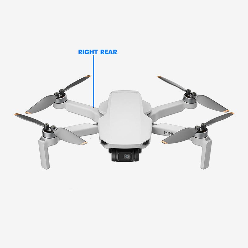 Right Rear Arm Replacement for DJI Mini 4K 5
