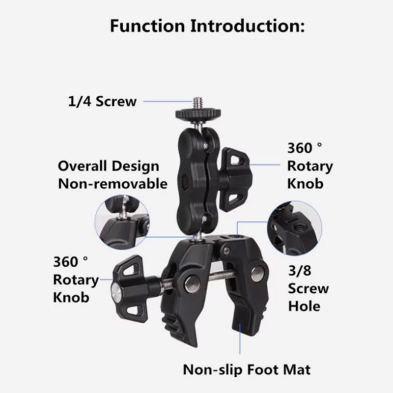 Insta360 X5 360 Action Camera Motorcycle Multiview Bundle 6