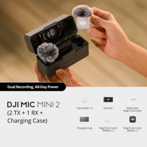 DJI Mic Mini 2 (2 TX + 1 RX + Charging Case) (2)