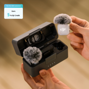 DJI Mic Mini 2 (2 TX + 1 RX + Charging Case)